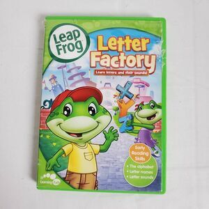 LeapFrog Letter Factory DVD Learn Letters and Sounds Educational